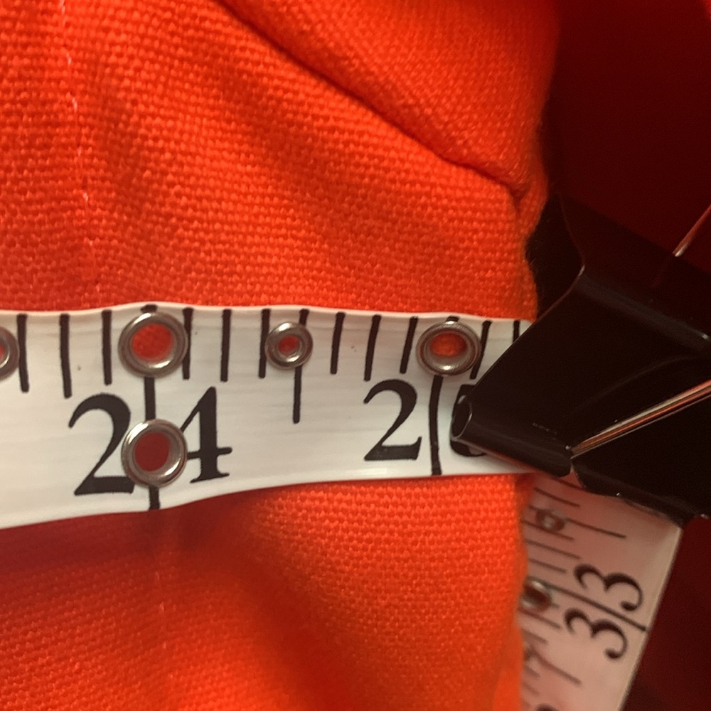 Bright Orange Jacket With Multiple Pockets - image 8